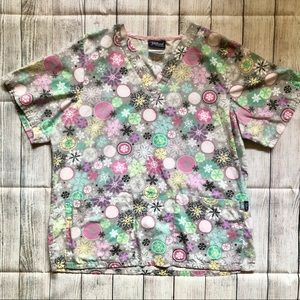▪️Snowflake Scrub Top▪️
